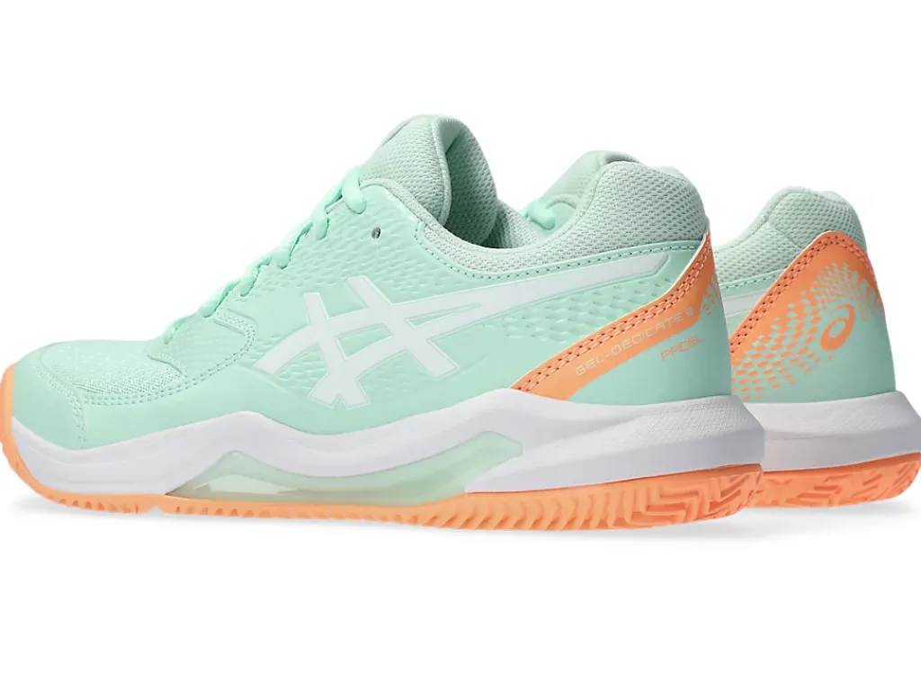 Padel|Padel>ASICS GEL-DEDICATE 8 PADEL Mint Tint/White