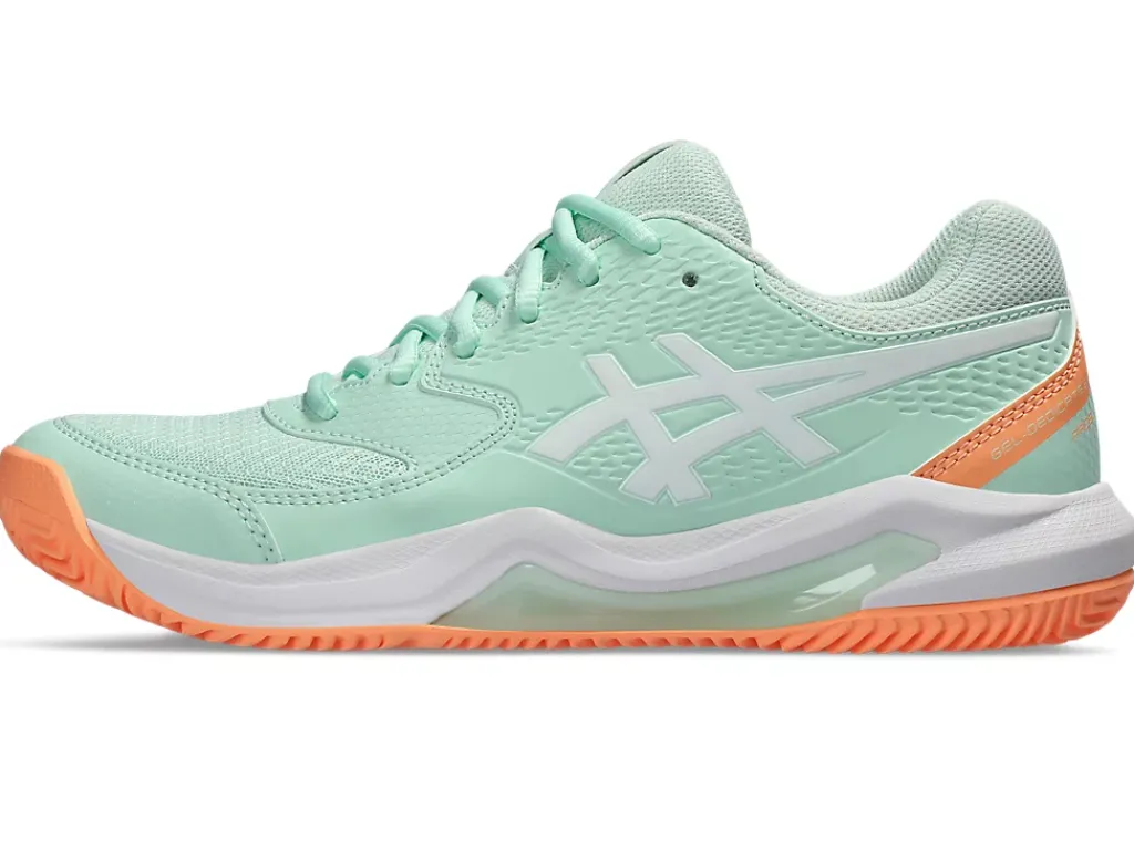 Padel|Padel>ASICS GEL-DEDICATE 8 PADEL Mint Tint/White