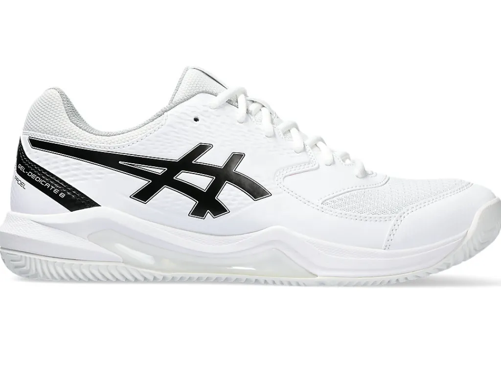 Padel|Padel>ASICS GEL-DEDICATE 8 PADEL White/Black