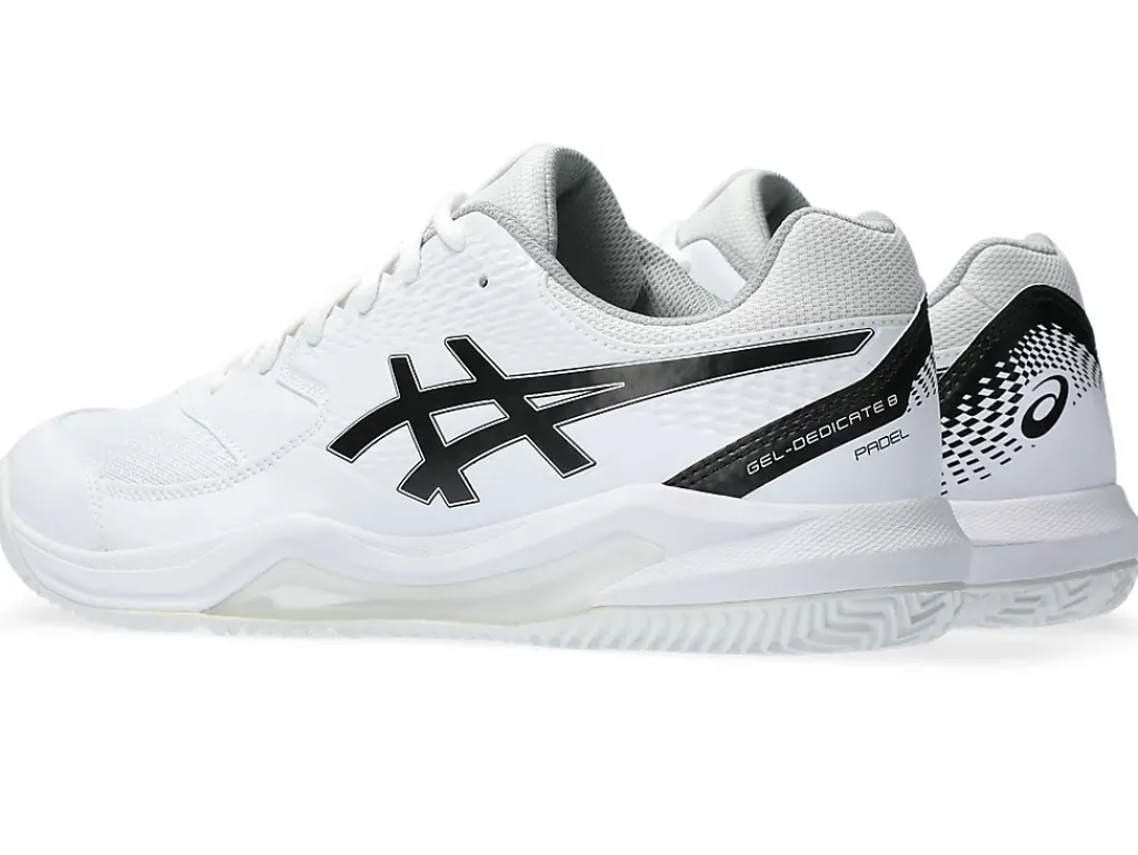 Padel|Padel>ASICS GEL-DEDICATE 8 PADEL White/Black
