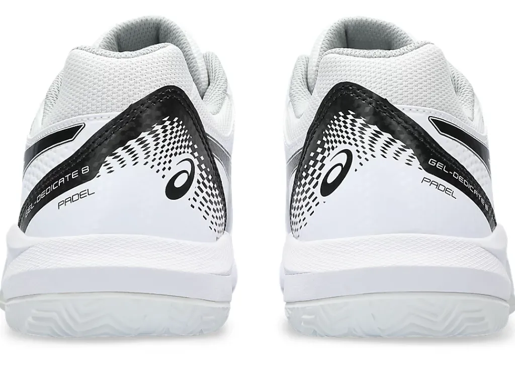Padel|Padel>ASICS GEL-DEDICATE 8 PADEL White/Black
