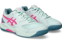 Padel|Andere sporten>ASICS GEL-DEDICATE 8 PADEL GS Soothing Sea/Hot Pink