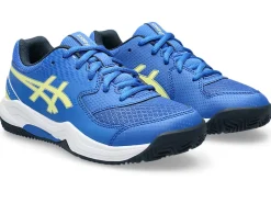 Padel|Andere sporten>ASICS GEL-DEDICATE 8 PADEL GS Illusion Blue/Glow Yellow