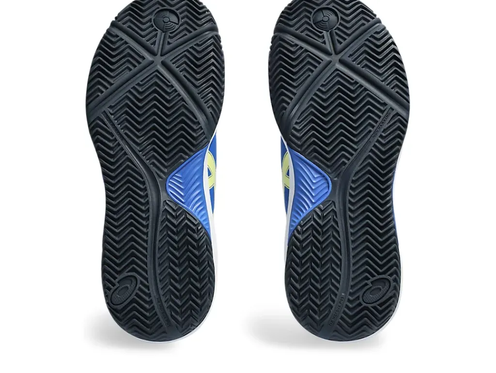 Padel|Andere sporten>ASICS GEL-DEDICATE 8 PADEL GS Illusion Blue/Glow Yellow