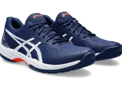 Tennisschoenen|Tennis>ASICS GEL-GAME 9 Blue Expanse/White