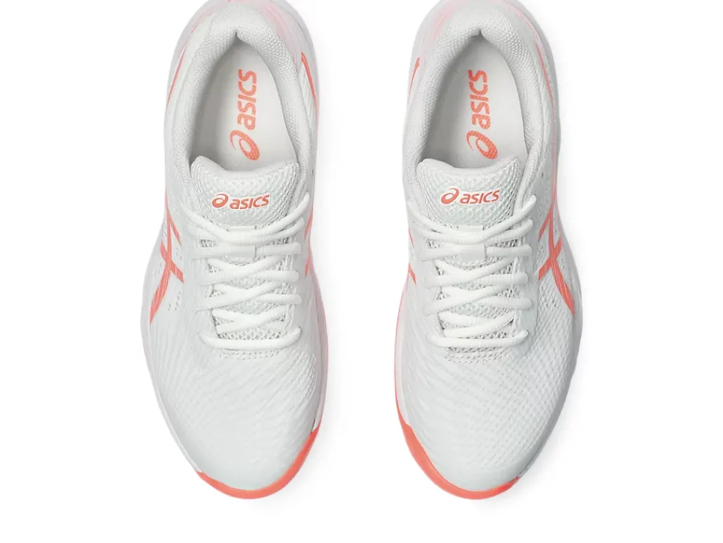 Tennisschoenen|Tennis>ASICS GEL-GAME 9 CLAY/OC White/Sun Coral