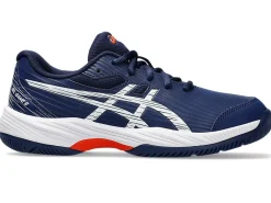 Tennisschoenen|Tennis>ASICS GEL-GAME 9 GS Blue Expanse/White
