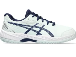 Tennisschoenen|Tennis>ASICS GEL-GAME 9 GS CLAY/OC Pale Mint/Blue Expanse