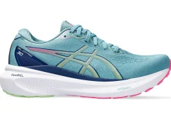 GEL-KAYANO™|Hardloopschoenen>ASICS GEL-KAYANO 30 Gris Blue/Lime Green