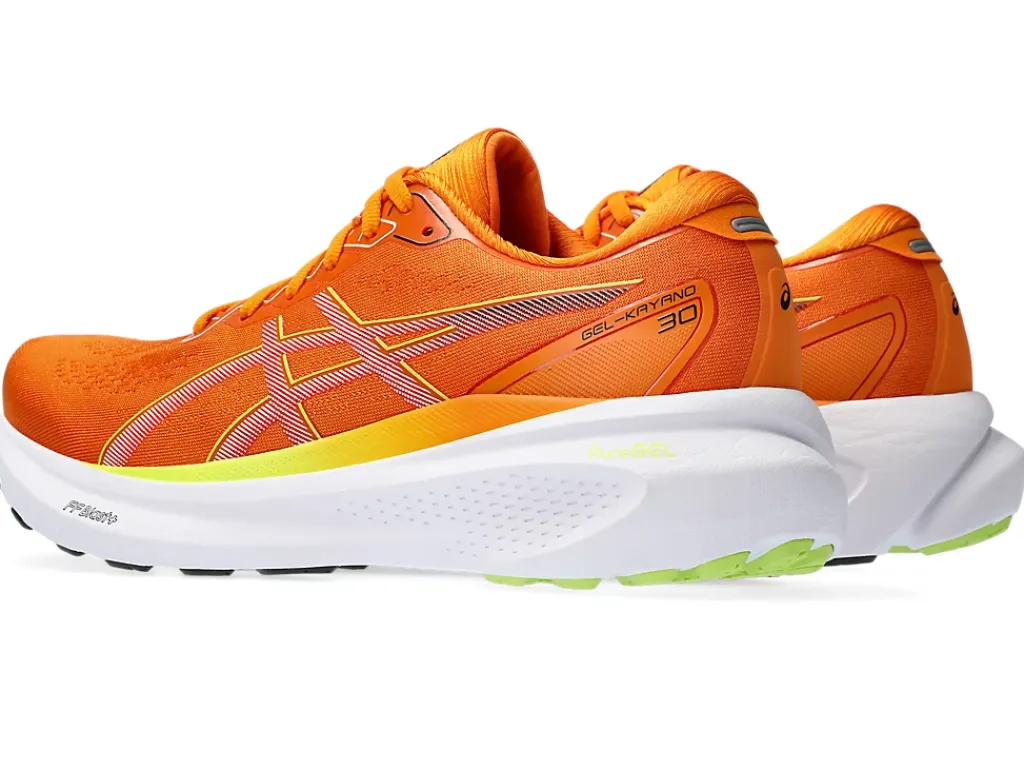 GEL-KAYANO™|Hardlopen>ASICS GEL-KAYANO 30 Bright Orange/White