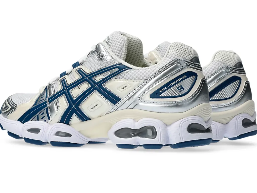GEL-NIMBUS 9|Nieuw binnen>ASICS GEL-NIMBUS 9 White/Light Indigo