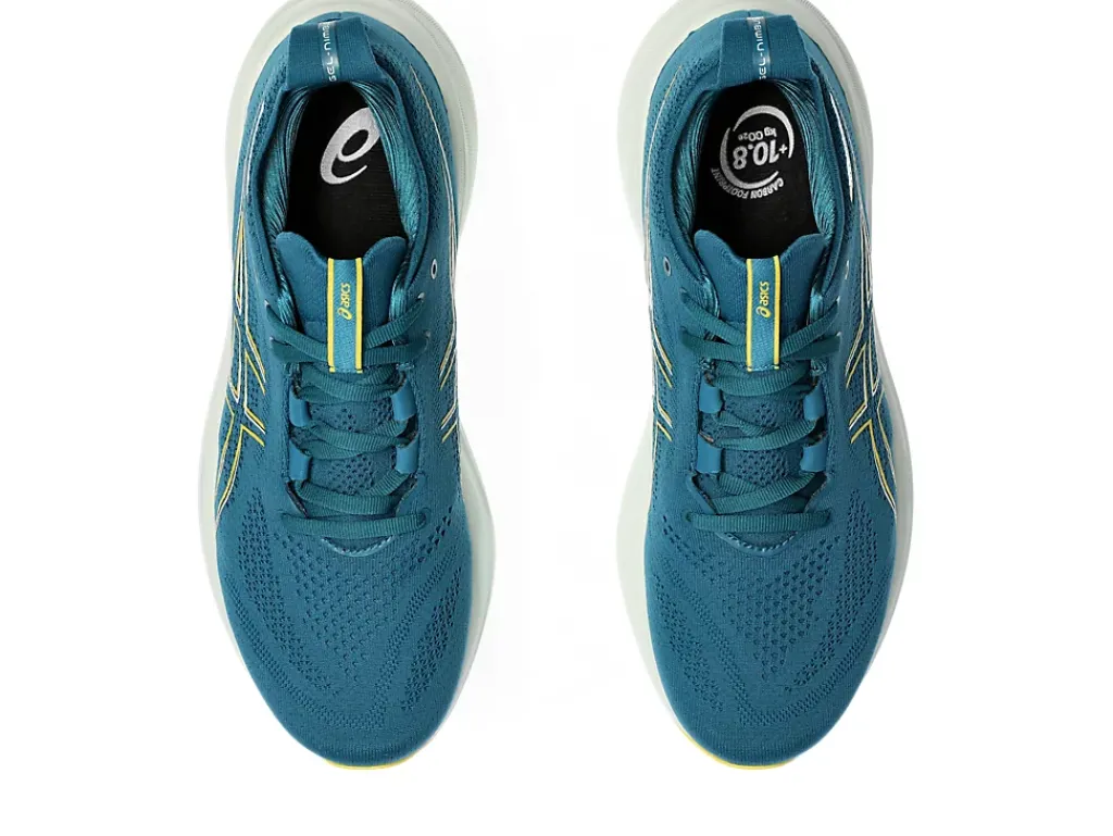 GEL-NIMBUS™|Hardloopschoenen>ASICS GEL-NIMBUS 26 Evening Teal/Light Mustard