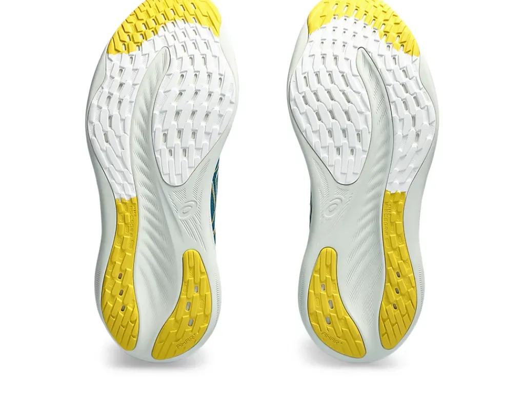 GEL-NIMBUS™|Hardloopschoenen>ASICS GEL-NIMBUS 26 Evening Teal/Light Mustard