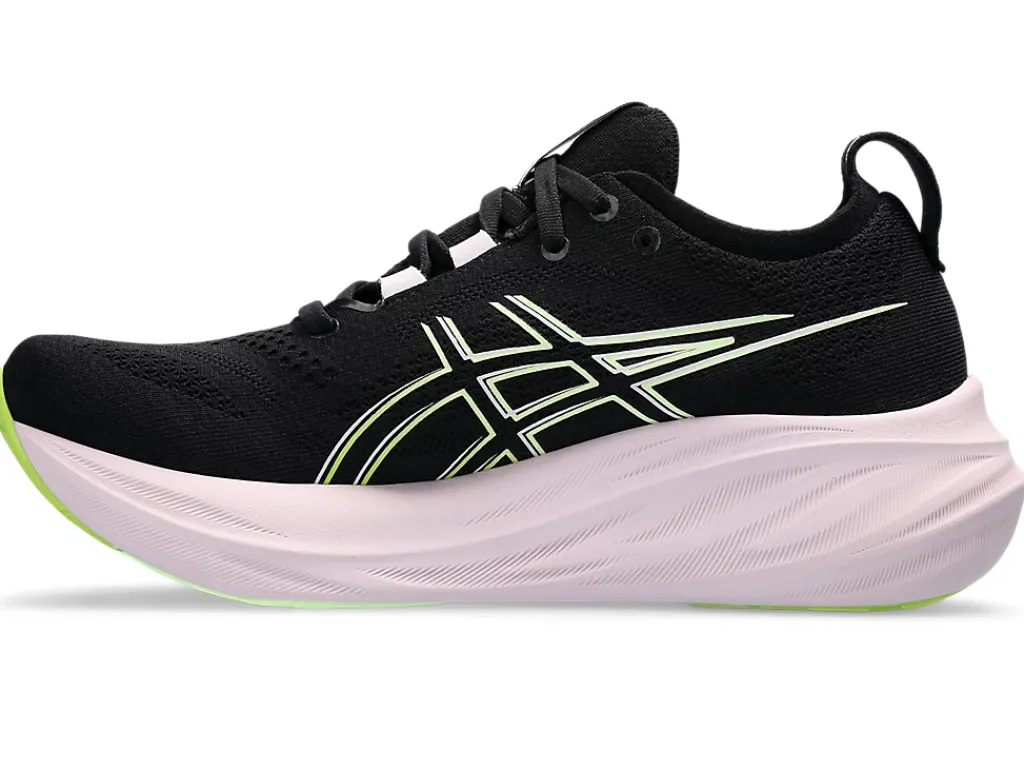 GEL-NIMBUS™|Hardloopschoenen>ASICS GEL-NIMBUS 26 Black/Neon Lime