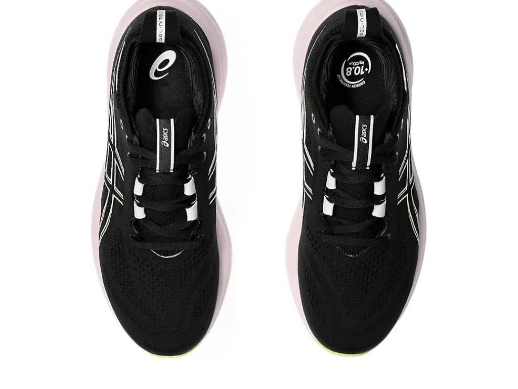 GEL-NIMBUS™|Hardloopschoenen>ASICS GEL-NIMBUS 26 Black/Neon Lime