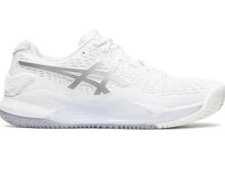 GEL-RESOLUTION™|Tennisschoenen>ASICS GEL-RESOLUTION 9 CLAY White/Pure Silver