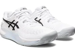 GEL-RESOLUTION™|Tennisschoenen>ASICS GEL-RESOLUTION 9 CLAY White/Black