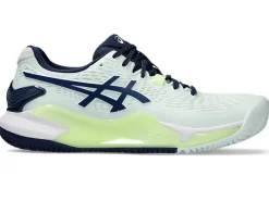 GEL-RESOLUTION™|Tennisschoenen>ASICS GEL-RESOLUTION 9 CLAY Pale Mint/Blue Expanse