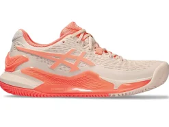 GEL-RESOLUTION™|Tennisschoenen>ASICS GEL-RESOLUTION 9 CLAY Pearl Pink/Sun Coral
