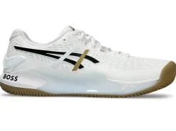 GEL-RESOLUTION™|Tennisschoenen>ASICS GEL-RESOLUTION 9 CLAY White/Black