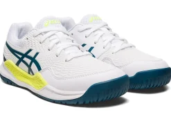 GEL-RESOLUTION™|Tennisschoenen>ASICS GEL-RESOLUTION 9 GS White/Restful Teal