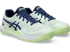 GEL-RESOLUTION™|Tennisschoenen>ASICS GEL-RESOLUTION 9 GS CLAY Pale Mint/Blue Expanse