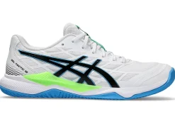 Squash & badminton|Handbal>ASICS GEL-TACTIC 12 White/Lime Burst