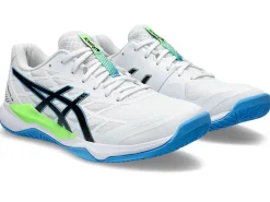Squash & badminton|Handbal>ASICS GEL-TACTIC 12 White/Lime Burst