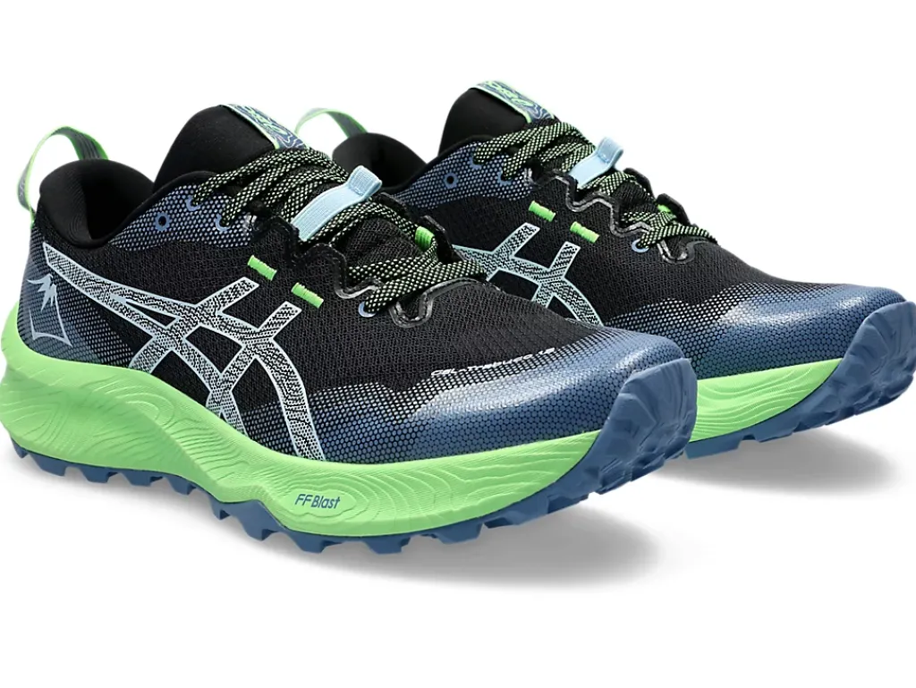 GEL-TRABUCO™|Trail running>ASICS GEL-TRABUCO 12 Black/Light Blue