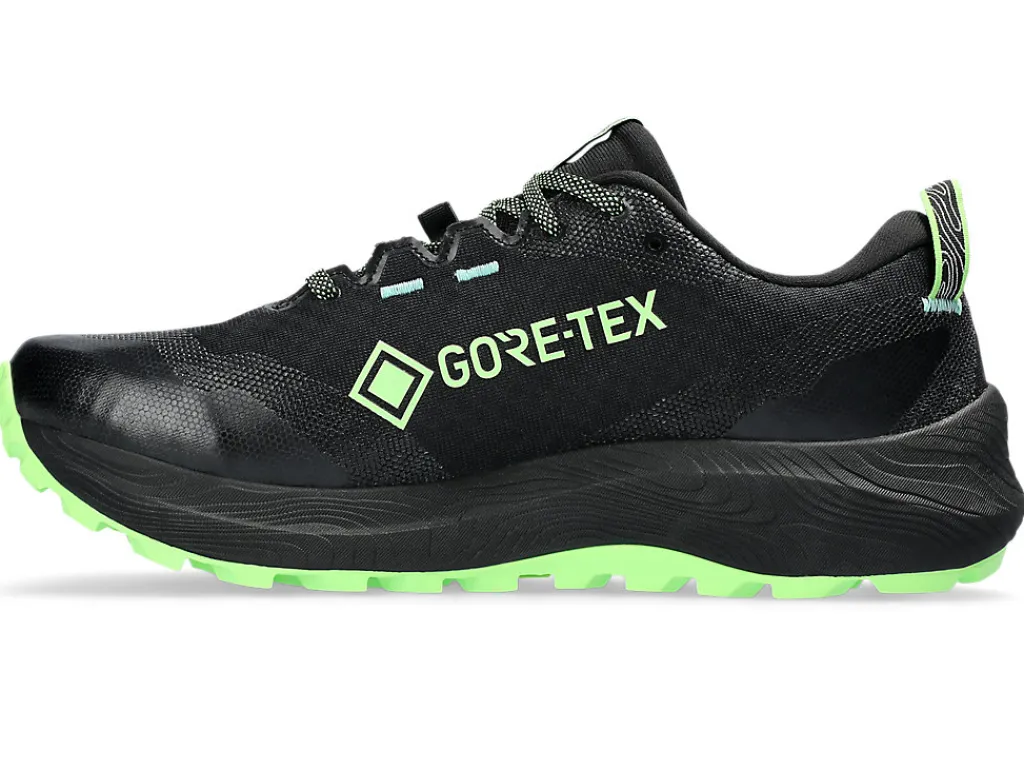 GEL-TRABUCO™|Trail running>ASICS GEL-TRABUCO 12 GTX Black/Illuminate Green