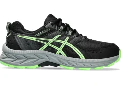 GEL-VENTURE™|Trail running>ASICS GEL-VENTURE 9 GS Black/Illuminate Green