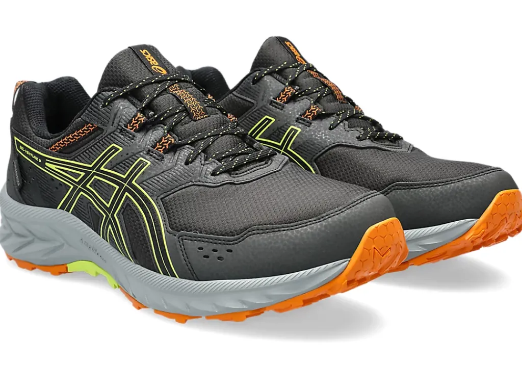 GEL-VENTURE™|Trail running>ASICS GEL-VENTURE 9 WATERPROOF Graphite Grey/Neon Lime