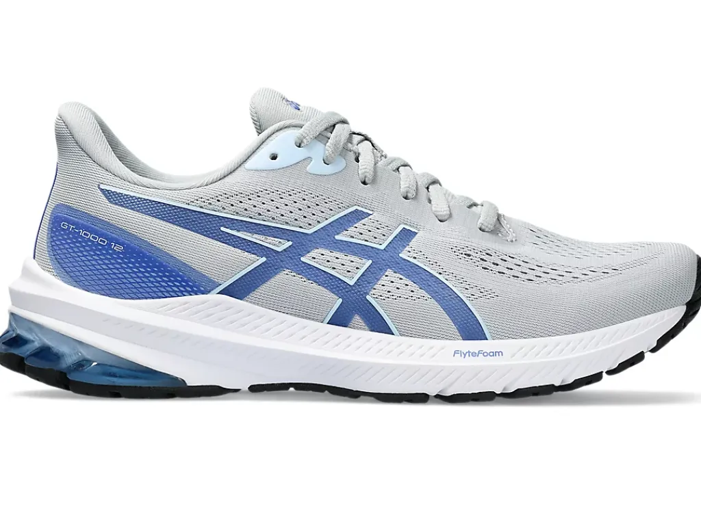 GT-1000™|Hardloopschoenen>ASICS GT-1000 12 Piedmont Grey/Light Blue