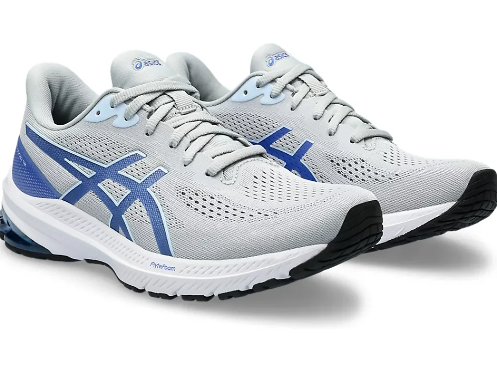 GT-1000™|Hardloopschoenen>ASICS GT-1000 12 Piedmont Grey/Light Blue