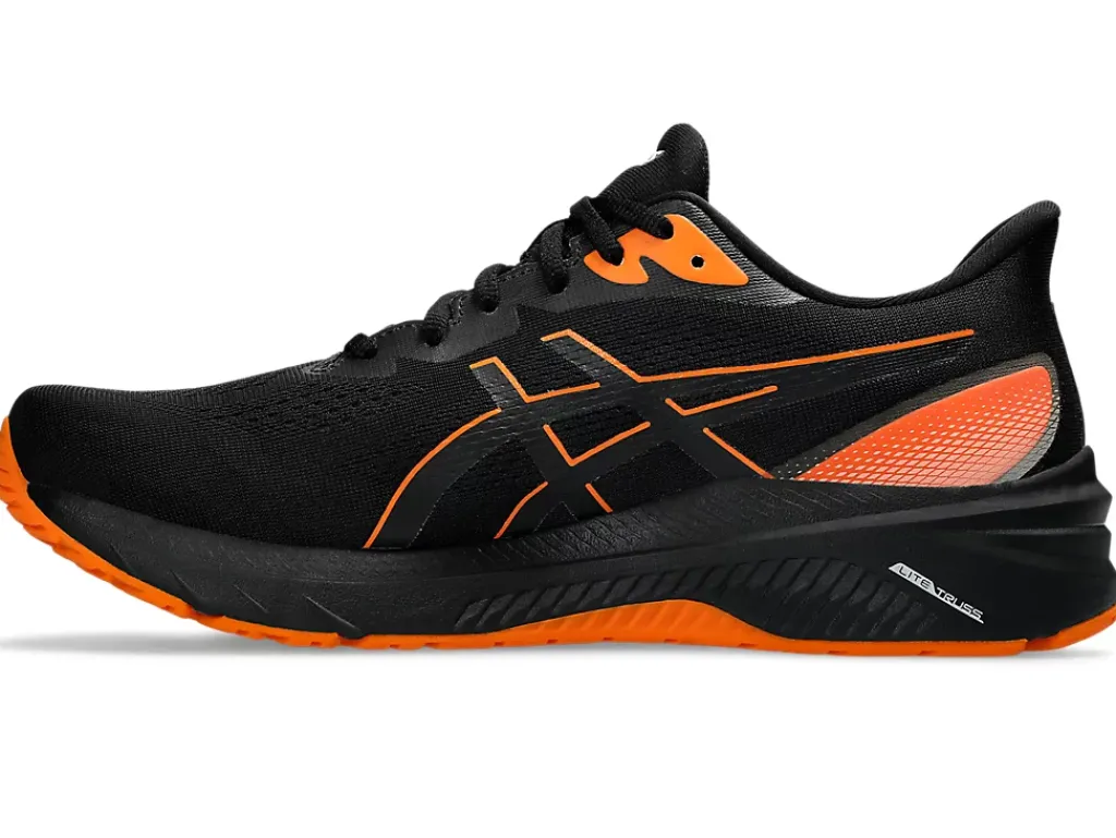 GT-1000™|Run further (stability)>ASICS GT-1000 12 GTX Black/Bright Orange