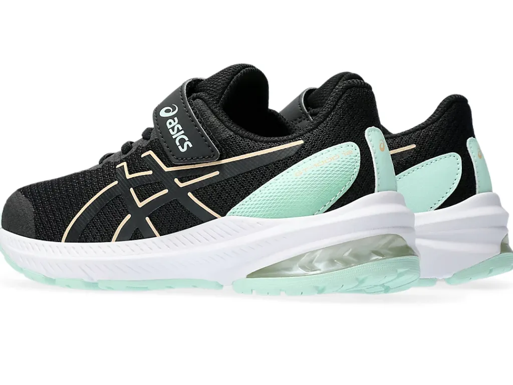 GT-1000™|Hardloopschoenen>ASICS GT-1000 12 PS Black/Apricot Crush