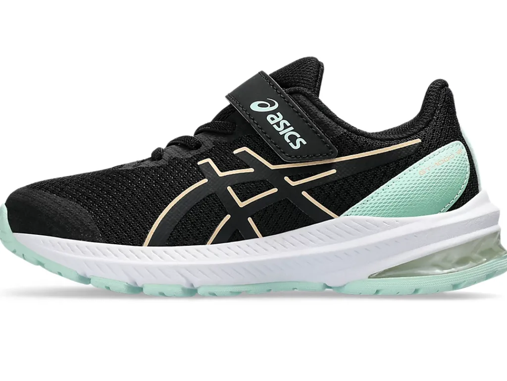 GT-1000™|Hardloopschoenen>ASICS GT-1000 12 PS Black/Apricot Crush