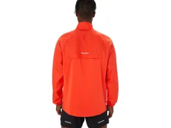 Kleding|Hardlopen>ASICS ICON JACKET True Red/Sunrise Red