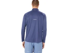 Kleding|Hardlopen>ASICS ICON LS 1/2 ZIP Thunder Blue/Midnight