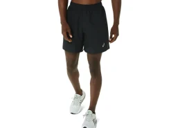 Kleding|Hardlopen>ASICS ICON SHORT Performance Black/Carrier Grey