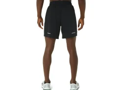 Kleding|Hardlopen>ASICS ICON SHORT Performance Black/Carrier Grey