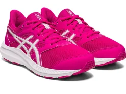 Nieuw binnen|Uitgelicht>ASICS JOLT 4 GS Pink Rave/White