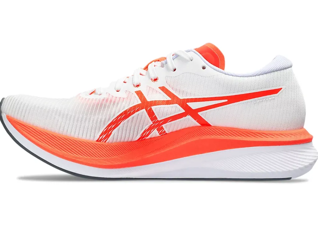 MAGIC SPEED™|Run faster>ASICS MAGIC SPEED 3 White/Sunrise Red
