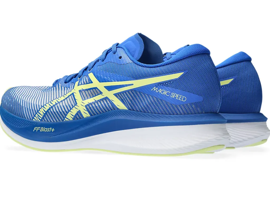 MAGIC SPEED™|Run faster>ASICS MAGIC SPEED 3 Illusion Blue/Glow Yellow