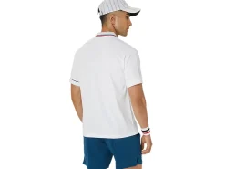 Kleding|Shirts met korte mouwen>ASICS MEN CLASSIC POLO-SHIRT Brilliant White