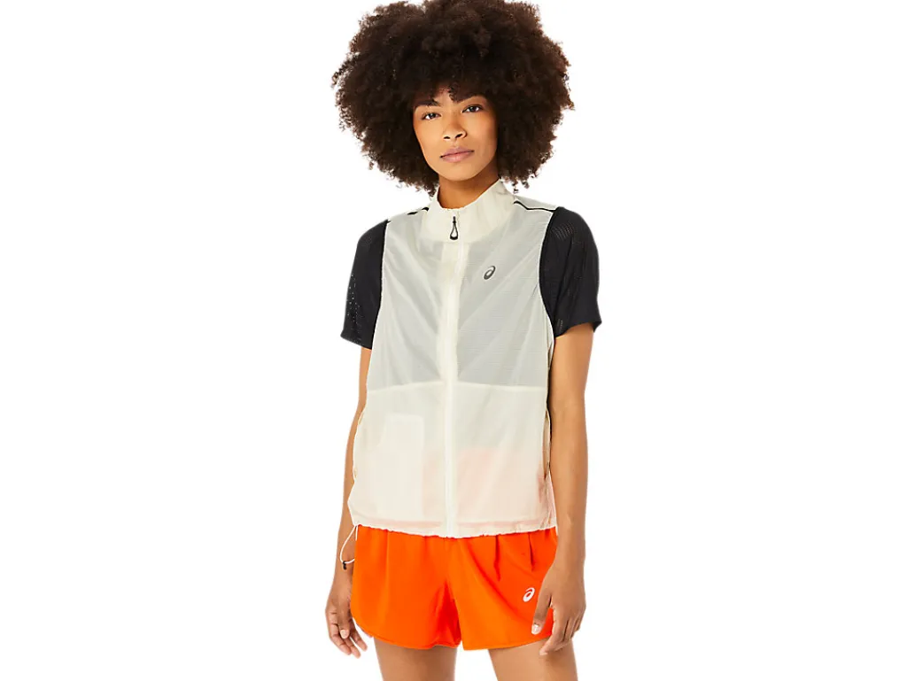 Kleding|Hardlopen>ASICS METARUN PACKABLE GILET Birch