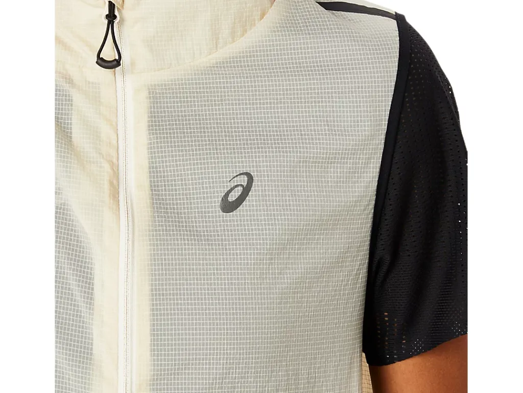 Kleding|Hardlopen>ASICS METARUN PACKABLE GILET Birch