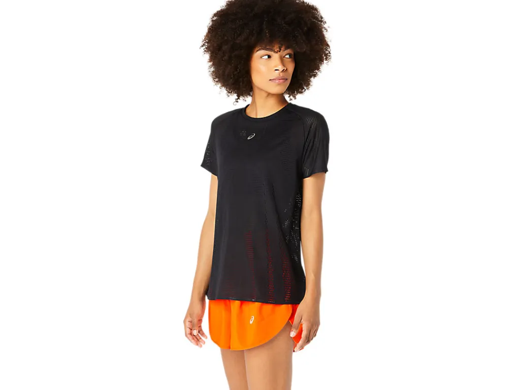 Kleding|Hardlopen>ASICS METARUN SS TOP Performance Black