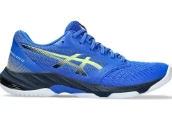 Netbal|Squash & badminton>ASICS NETBURNER BALLISTIC FF 3 Illusion Blue/Glow Yellow