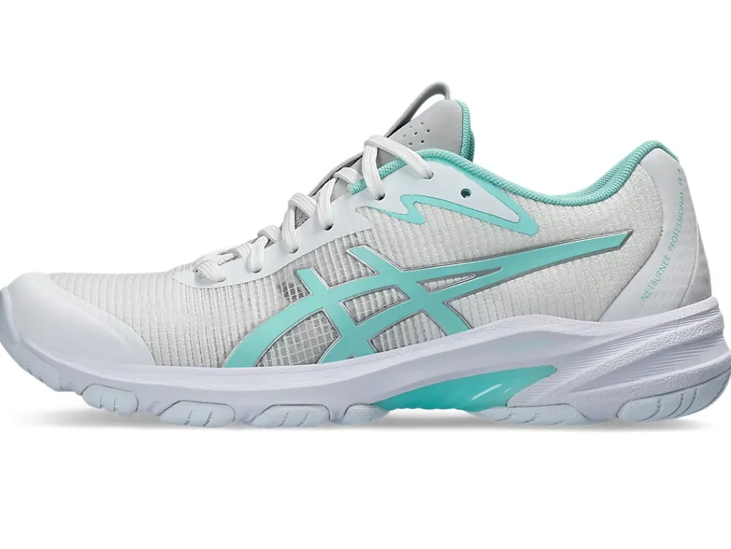 Netbal|Netbal>ASICS NETBURNER PROFESSIONAL FF 4 White/Illuminate Mint